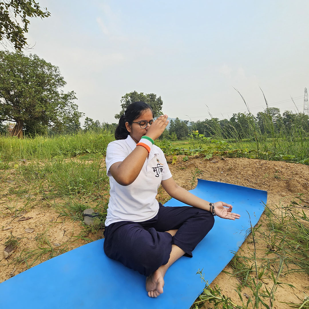 Pranayama breathing practice